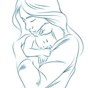 Раскраска Мамочка Раскраска Мамочка