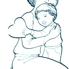 Раскраска Мамочка Раскраска Мамочка