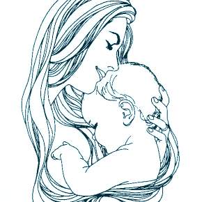 Раскраска Мамочка Раскраска Мамочка