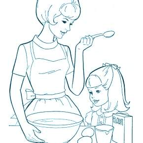 Раскраска Мамочка Раскраска Мамочка