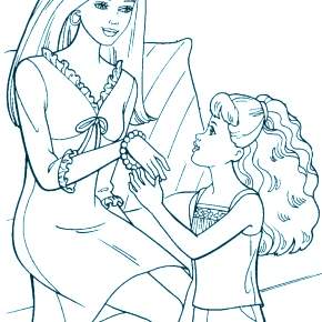 Раскраска Мамочка Раскраска Мамочка