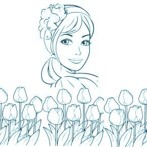 Раскраска Мамочка Раскраска Мамочка