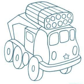 Раскраска Военная техника