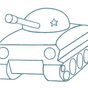 Раскраска Военная техника