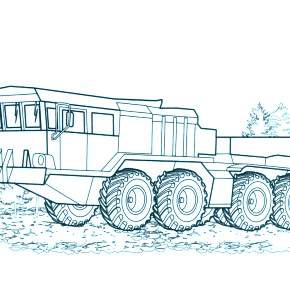 Раскраска Военная техника