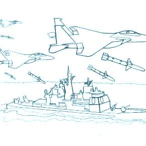 Раскраска Военная техника