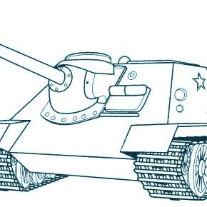 Раскраска Военная техника