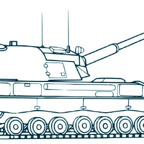 Раскраска Военная техника