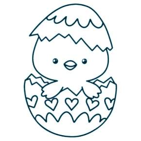 Раскраска Цыплята Раскраска Цыплята