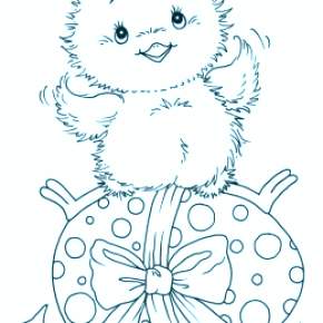 Раскраска Цыплята Раскраска Цыплята