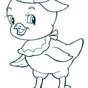 Раскраска Цыплята Раскраска Цыплята