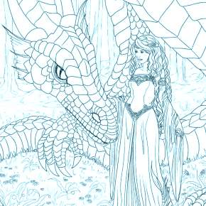 Раскраска Райя и последний дракон