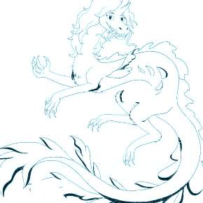 Раскраска Райя и последний дракон