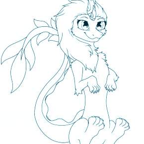 Раскраска Райя и последний дракон