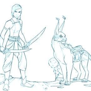 Раскраска Райя и последний дракон