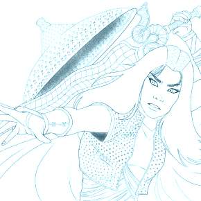 Раскраска Райя и последний дракон