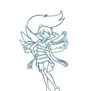 Раскраска Друзья ангелов