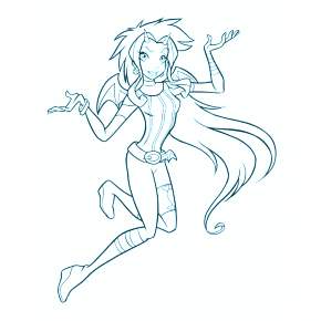 Раскраска Друзья ангелов