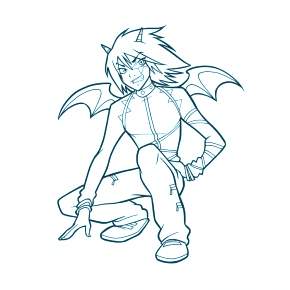 Раскраска Друзья ангелов