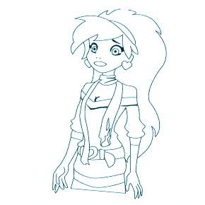 Раскраска Друзья ангелов