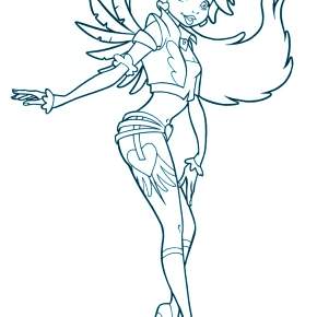 Раскраска Друзья ангелов