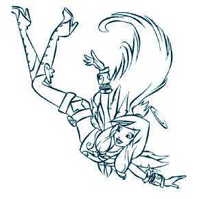 Раскраска Друзья ангелов