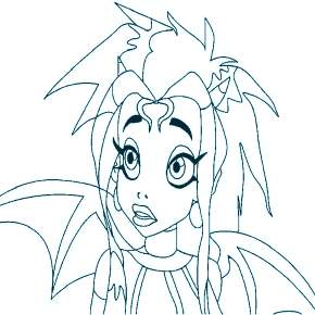 Раскраска Друзья ангелов