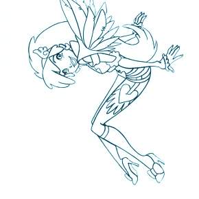 Раскраска Друзья ангелов