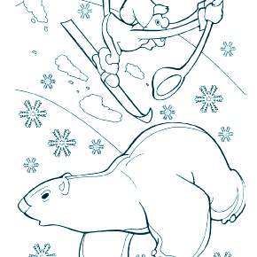 Раскраска Умка