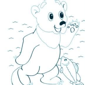 Раскраска Умка