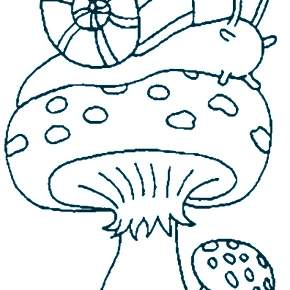 Раскраска Мухомор