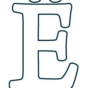 Раскраска  Буквы