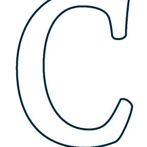 Раскраска  Буквы