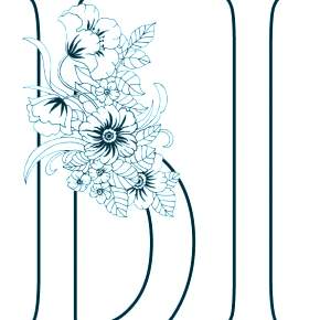 Раскраска  Буквы