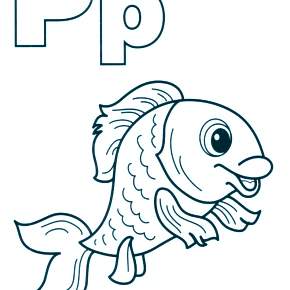 Раскраска  Буквы