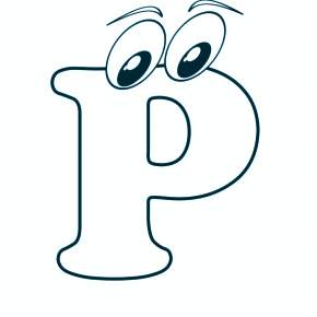 Раскраска  Буквы