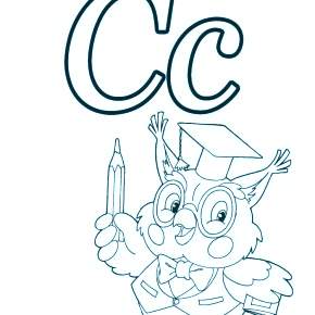 Раскраска  Буквы