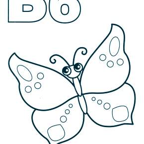 Раскраска  Буквы