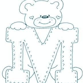 Раскраска  Буквы