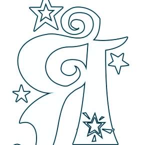 Раскраска  Буквы