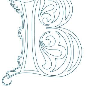 Раскраска  Буквы