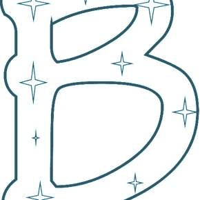 Раскраска  Буквы