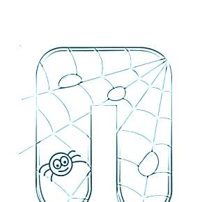 Раскраска  Буквы