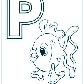 Раскраска  Буквы