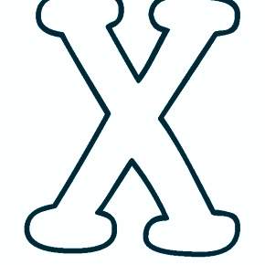 Раскраска  Буквы