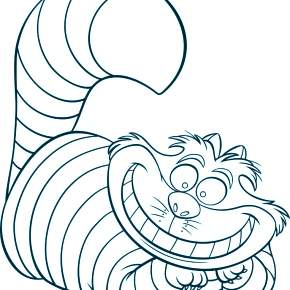 Раскраска Алиса в стране чудес