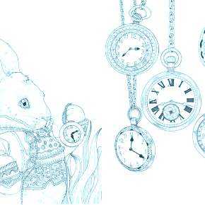 Раскраска Алиса в стране чудес