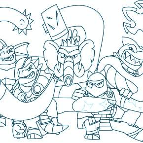 Раскраска Гуджитсу