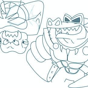 Раскраска Гуджитсу