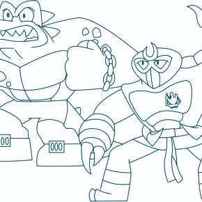 Раскраска Гуджитсу